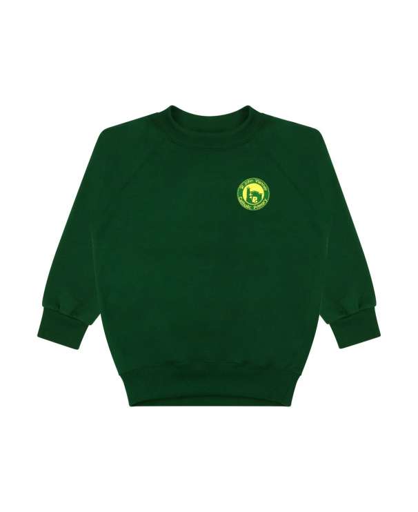Girls PE Crew Neck Sweatshirt Emb Logo